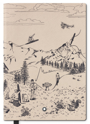 Блокнот Montblanc №146 Happy Holiday (белый)